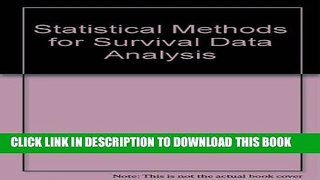 [PDF] Statistical Methods for Survival Data Analysis Full Collection[PDF] Statistical Methods for