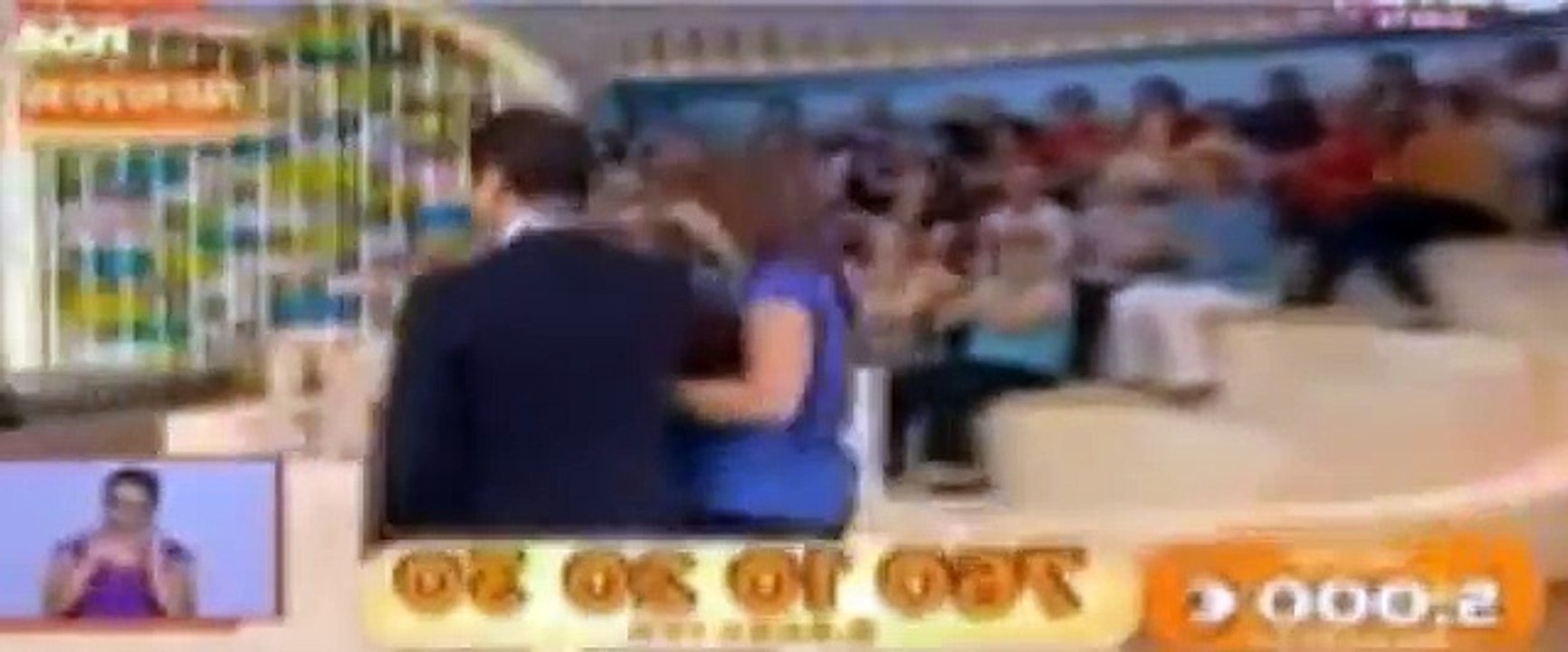 Top Fail Queda em directo - Tania Ribas de Oliveira gravida e Jose Pedro Vasconcelos caem em direct