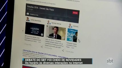 Debate do SBT tem novidades e transmissão simultânea inédita