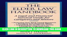 [PDF] The Elder Law Handbook: A Legal and Financial Survival Guide for Caregivers and Seniors Full