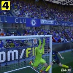 Cristiano Ronaldo broke the leg on FIFA17