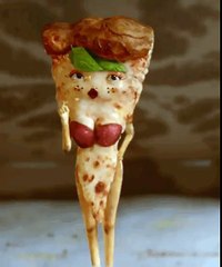 Pizza for Mont gum commercial