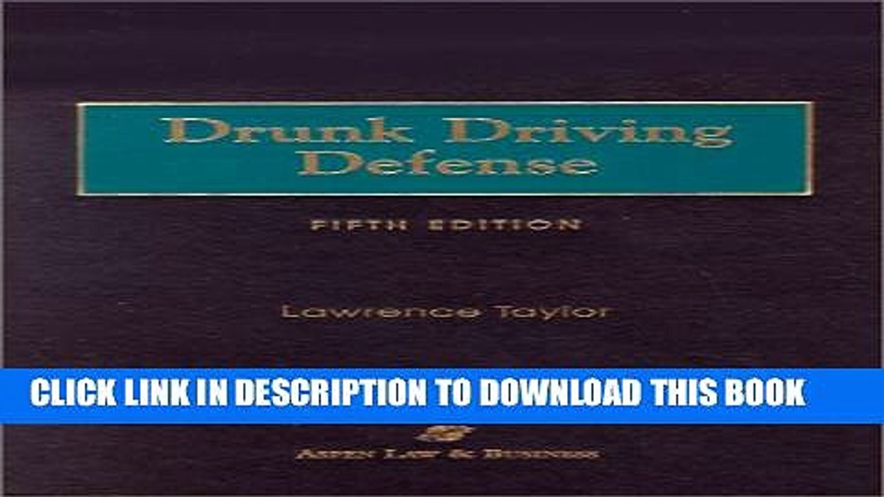 [PDF] Drunk Driving Defense Popular Colection