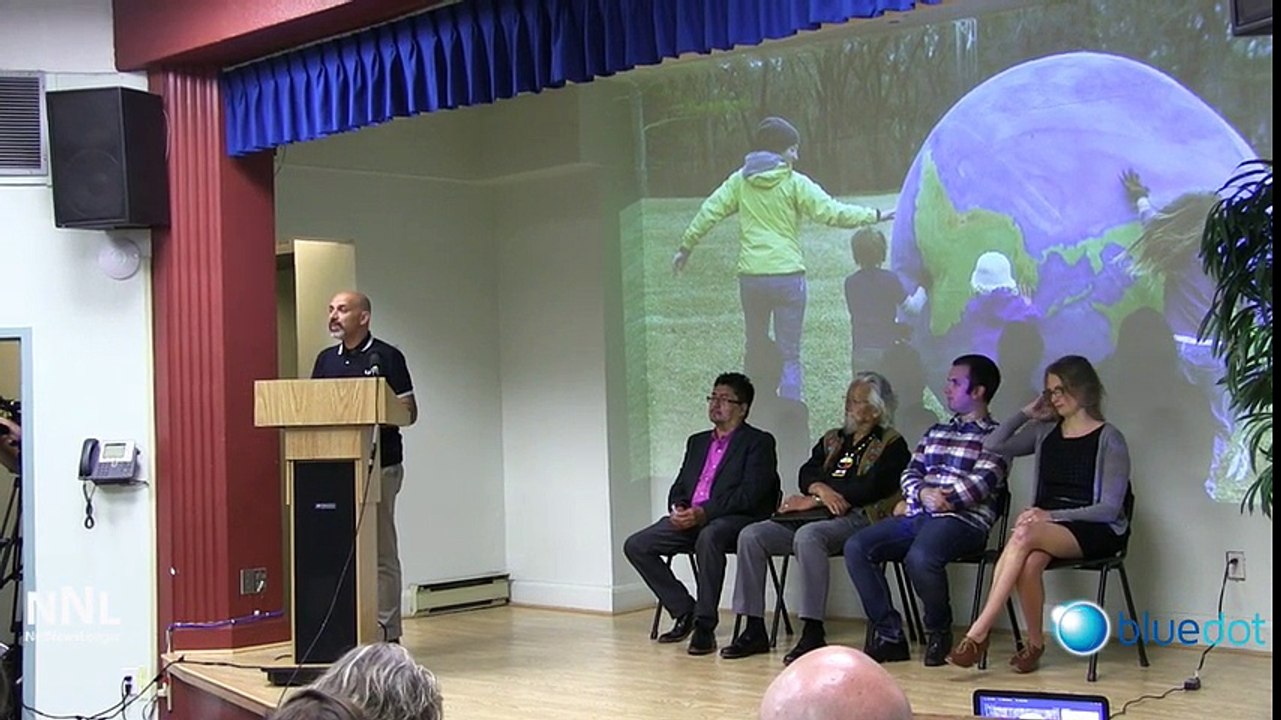 Blue Dot Campaign - David Suzuki Town Hall Sept 23 2016