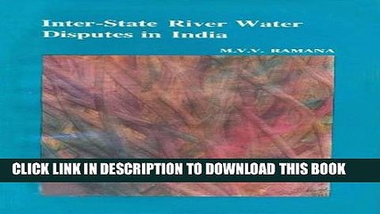 [Read PDF] Inter-state River Water Disputes in India Ebook Free