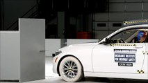 2014 BMW 2 series small overlap IIHS crash test