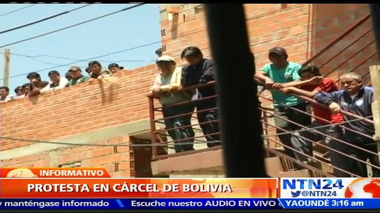 Reos de cárcel en Bolivia piden al Gobierno de Evo Morales emitir decreto de indulto para reducir el hacinamiento