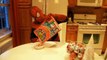 SUPER SPIDERMAN vs THE MASK IRL - Spider-man Diet Coke and Mentos Prank - Real Life-QdSlsxaEvqA part 10