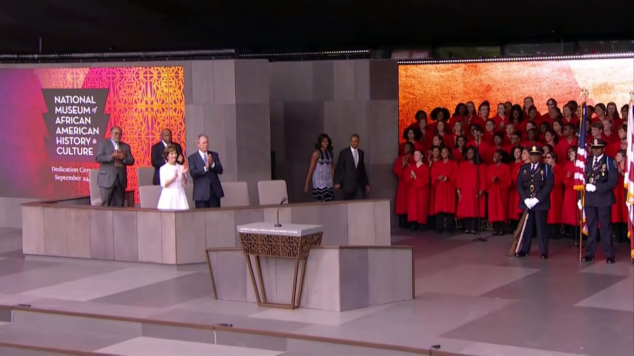 Obama eröffnet erstes Afroamerikanisches Museum in Washington