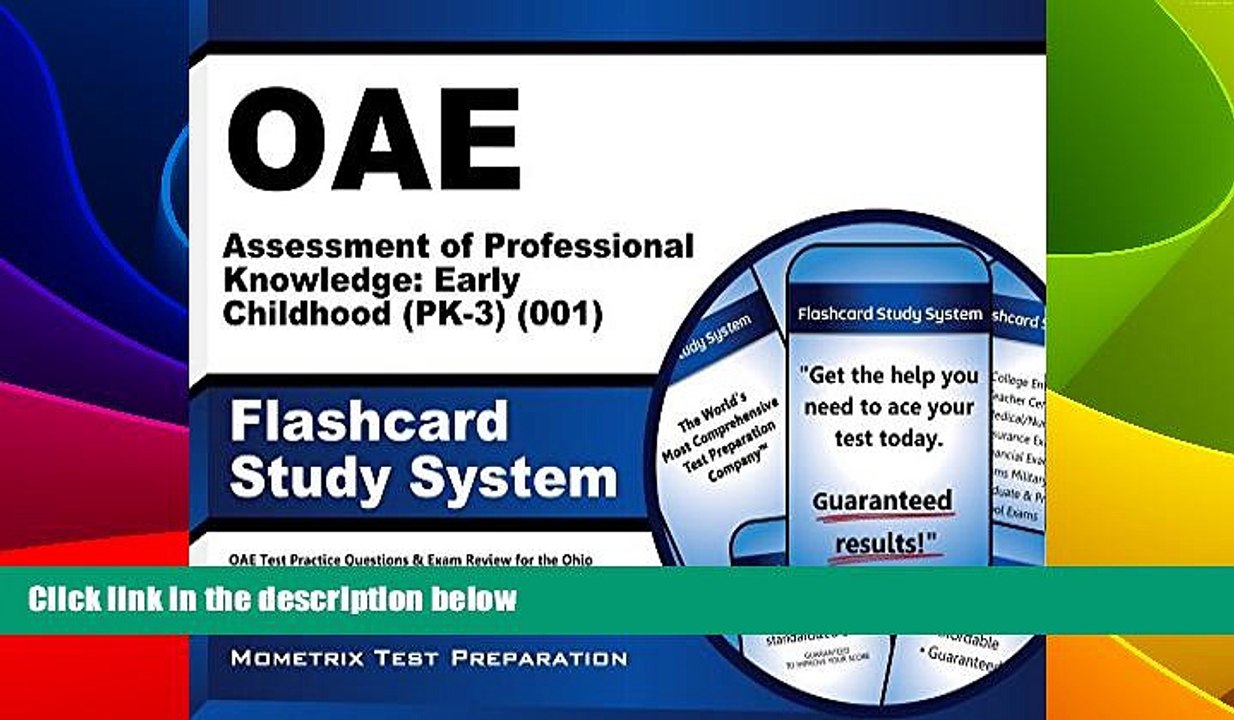 Big Deals  OAE Assessment of Professional Knowledge: Early Childhood (PK-3) (001) Flashcard Study