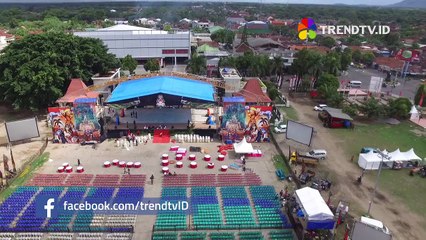 Pantauan Udara Terkini Persiapan Opening Grebeg Suro 2016
