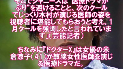 SMAP 木村拓哉 TBS主演ドラマに”大人の思惑”