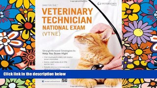 Big Deals  Master the Veterinary Technician National Exam (VTNE) (Peterson s Master the Veterinary