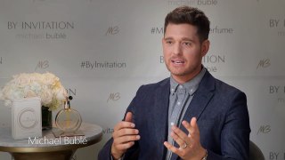 Micheal Buble Discusses His Debut Scent 'By Invitation'