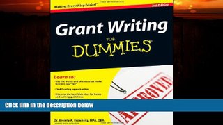 Big Deals  Grant Writing For Dummies  Best Seller Books Most Wanted