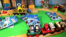 Thomas and Friends Unboxing 10 Mini Surprise Blind Bags with Electric Thomas at the Sodor Steam Work