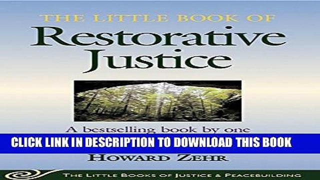 [PDF] The Little Book of Restorative Justice (The Little Books of Justice Peacebuilding)