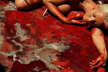 Two Bull s Fighting injured a man . very dangerous video 2016
