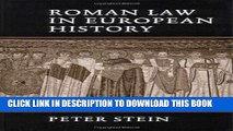 [PDF] Roman Law in European History Full Colection