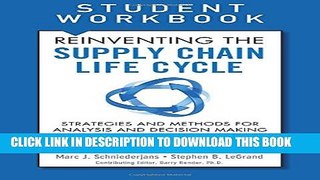 [PDF] Reinventing the Supply Chain Life Cycle, Student Workbook Full Collection