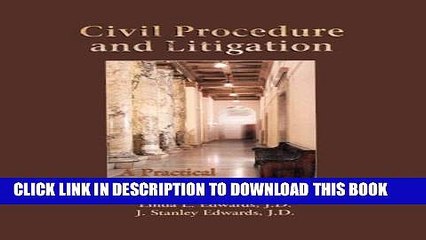 [PDF] Civil Procedure   Litigation: A Practical Approach (Paralegal) Full Online