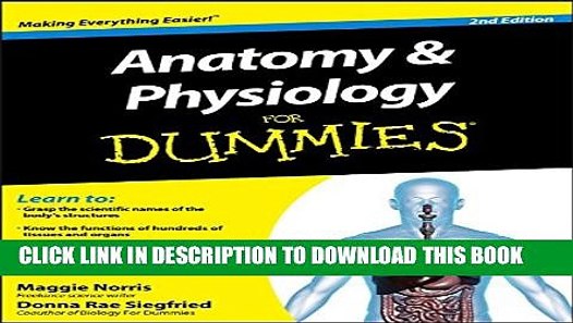 anatomy and physiology for dummies pdf download