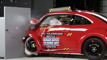 2013 Volkswagen Beetle small overlap IIHS crash test