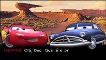 Carros #2 Desafio do Doc Jogo de Filme com Relâmpago McQueen Gameplay Português