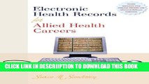 [PDF] Electronic Health Records for Allied Health Careers w/Student CD-ROM Popular Colection