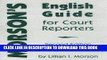 [PDF] Morson s English Guide for Court Reporters [Full Ebook]