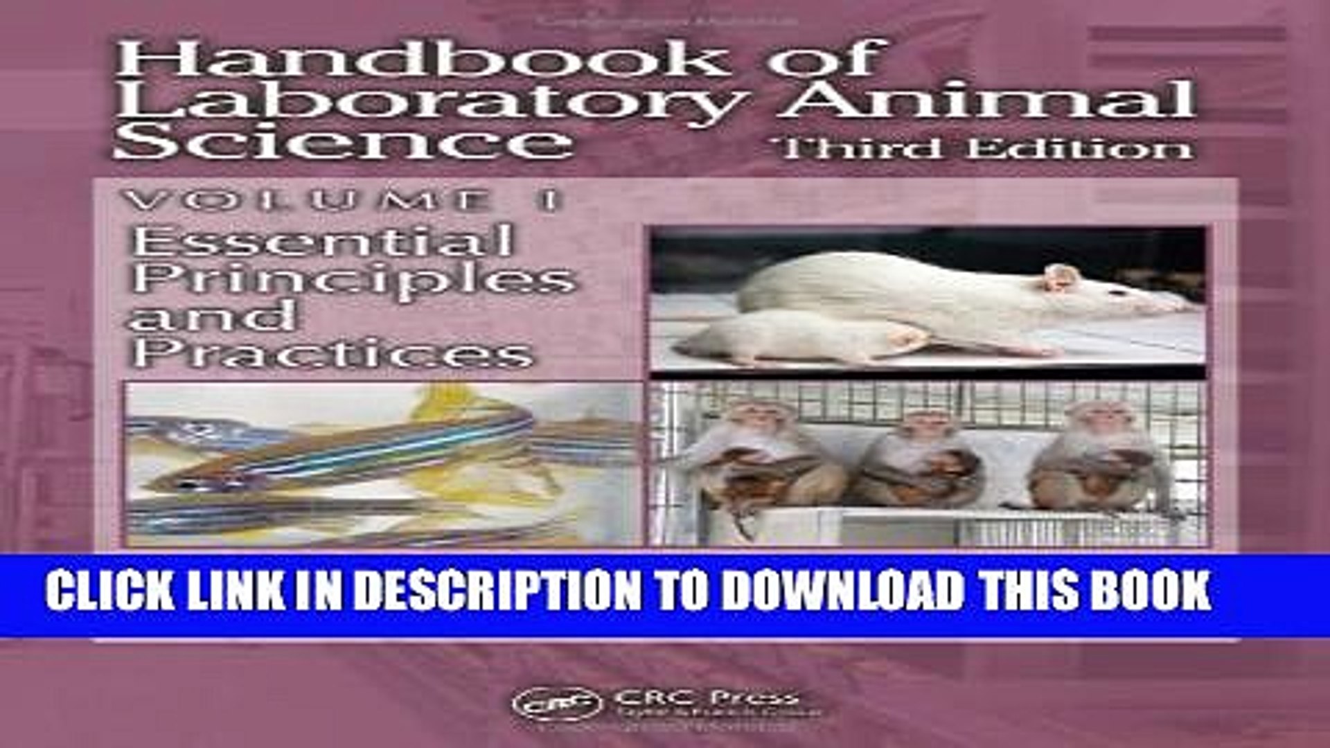 ⁣[PDF] Handbook of Laboratory Animal Science, Volume I, Third Edition: Essential Principles and