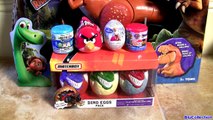 Disney The Good Dinosaur Galloping Butch Dino Cars Surprise Eggs Angry Birds Disney Pixar Mashems