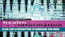 [PDF] Understanding Healthcare Information (Facet Publications (All Titles as Published)) Full