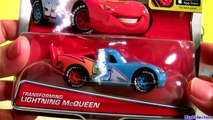 Transforming Lightning McQueen Disney Pixar Cars 2 NEW Mattel Diecasts Otto Bonn & Rip Clutchgoneski