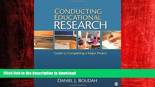 FAVORIT BOOK Conducting Educational Research: Guide to Completing a Major Project READ EBOOK