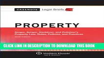 [PDF] Casenotes Legal Briefs: Property, Keyed to Singer, Berger, Davidson, and Penalver [Full Ebook]