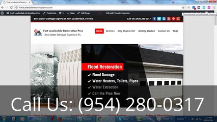 (954) 280-0317 - Water Flood Damage Hollywood,FL