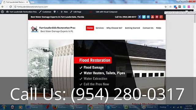 (954) 280-0317 - Water Flood Damage Briny Breezes, FL