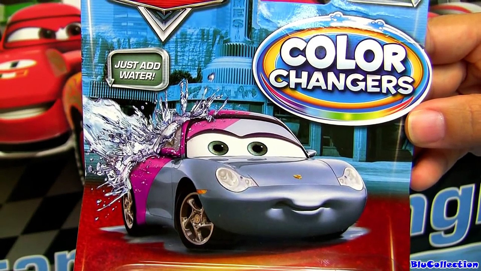 Sally Color Changers Cars 2 Disney Pixar Water Toys Colour Shifters review by Blucollection Dailymotion Video