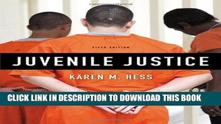 [PDF] Juvenile Justice [Full Ebook]