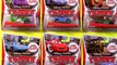 6 Cars Lenticular Eyes Diecasts new WGP Sally, Wingo, Cruisin Lightning McQueen Disney Pixar