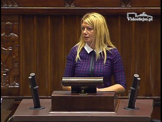 Poseł Bożena Henczyca - Wystąpienie z dnia 22 wrze�nia 2016 roku.