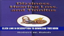 [PDF] Dizziness, Hearing Loss, and Tinnitus (Contemporary Neurology Series (Cloth)) Full Online