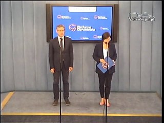Poseł Izabela Leszczyna - konferencja z 22 września 2016 r.