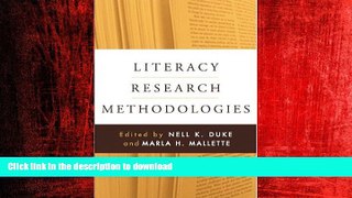 DOWNLOAD Literacy Research Methodologies READ EBOOK
