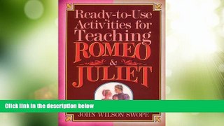 Big Deals  Ready-To-Use Activities for Teaching Romeo   Juliet (Shakespeare Teacher s Activities
