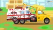 La Patrouille et l'accident Voiture de police Camion de pompiers | Dessins animés pour enfant