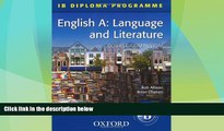 Big Deals  IB Diploma Course Companion: English A Language and Literature (International