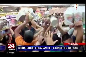 Ciudadanos escapan en balsas por crisis en Venezuela