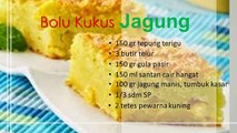 Cara membuat Bolu Kukus Jagung Enak,Praktis,Sederhana Resep Masakan Nusantara Indonesia Sehari Hari